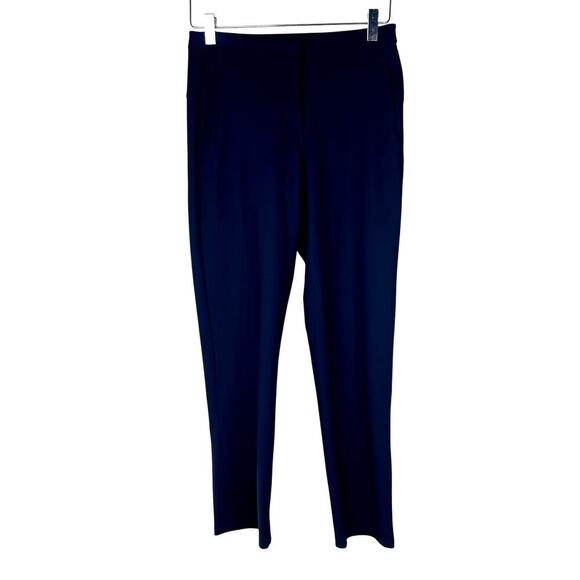 Lululemon On the Move Pant Lightweight True Navy 4 Tailored Straight Leg - Picture 3 of 7